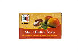 MULTI BUTTER SOAP  w/ Shea Butter, Cocoa Butter, Mango Butter